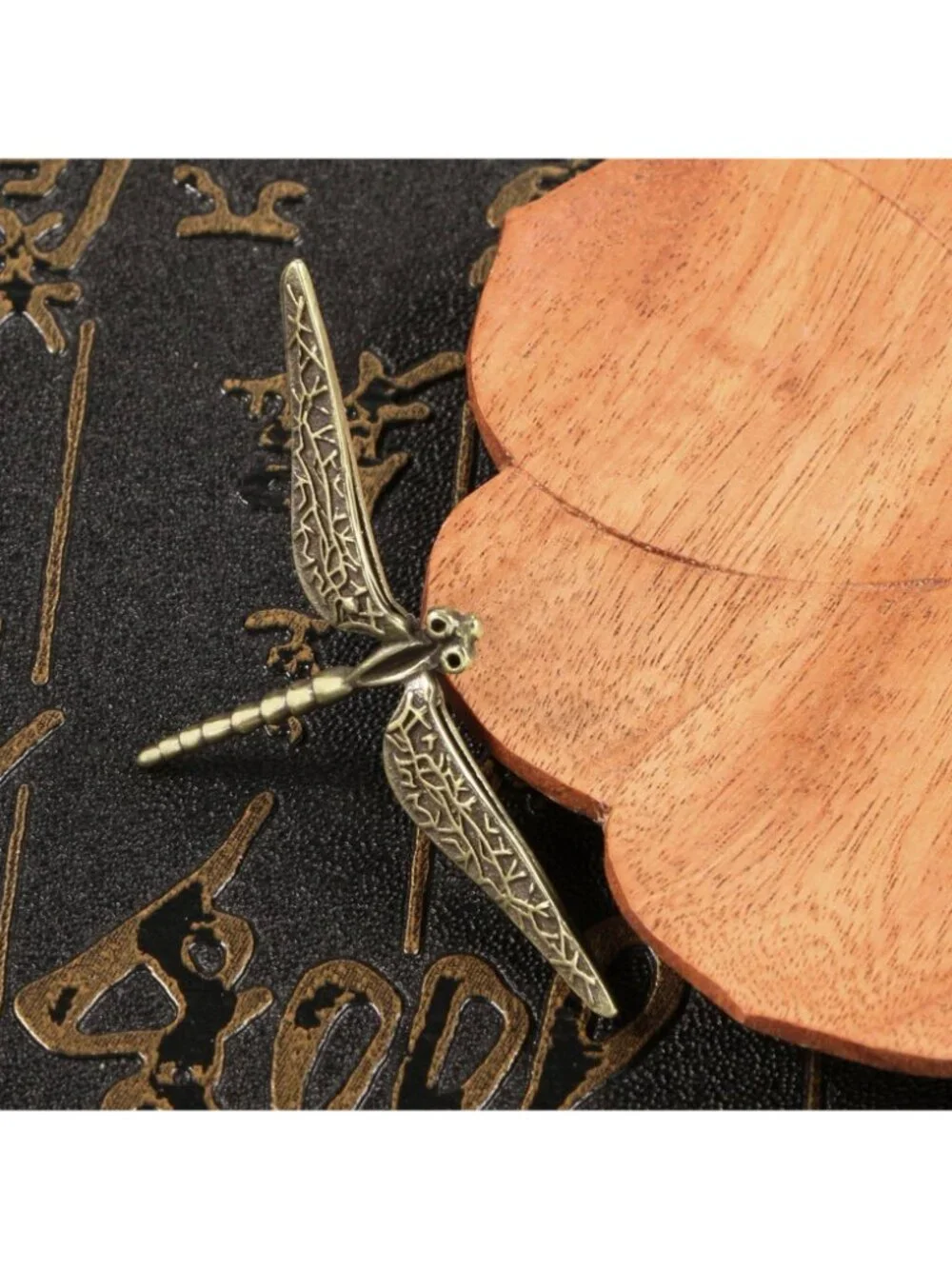 Miniature‎ Brass Dragonfly Spirit Animal Transformation Change Lightness Totem